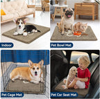 Super Absorbent Dog Door Mat, 30"*20“ Anti Slip Mat for Muddy Paws, Pet Rugs for Dirty Paws Washable That Absorbs Moisture and Dirt, for Dog Cage and Pet Resting Carpet
