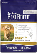Best Breed Dr. Gary's Coldwater Recipe Slow-Cooked in USA, Natural Dry Dog Food for All Breeds and Sizes, 13lbs.
