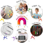 MAGMEN Strong Magnetic Fidget Toys for Kids & Adults - 20 Pack Sensory Toys for ADHD Autism Anxiety - Educational STEM Building Set - Travel Desk Toys - Stress Relief for Focus & Calm Ages 3+
