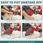 SCENEREAL Turtleneck Dog Sweater for Small Medium Large Dogs Girls Boys, Christmas Plaid Pullover Puppy Sweatershirt, Dogs Cold Weather Outfit Clothes, Ideal Gift for Pet in New Year, Green Plaid L