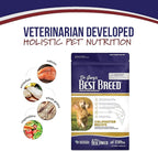 Best Breed Dr. Gary's Coldwater Recipe Slow-Cooked in USA, Natural Dry Dog Food for All Breeds and Sizes, 13lbs.