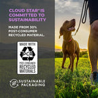 Cloud Star Wag More Bark Less 10 oz Grain Free Jerky Dog Treats with Duck & Apple