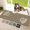 Super Absorbent Dog Door Mat, 60"*24“ Anti Slip Mat for Muddy Paws, Pet Rugs for Dirty Paws Washable That Absorbs Moisture and Dirt, for Dog Cage and Pet Resting Carpet