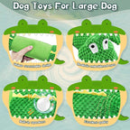 Dog Toys for Aggressive Chewers : Tough Interactive Tug of War Dog Toys-Squeaky Chew Toys for Small,Medium,Large Breed