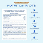 Native Pet Bone Broth for Dogs and Cats - Made with Real Beef Bone Broth, Dog Food Toppers for Picky Eaters - Provides Extra Hydration & Nutrition for Joint Strength, Immunity & Heart Health-96 Scoops