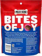 Milk-Bone Peanut Buttery Bites Soft Dog Treats with Real Peanut Butter & Bacon, 11.8 Ounce Bag