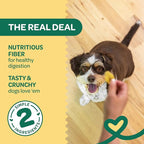 Wholesome Pride Banana Bites Dog Treats, 2 Ingredients – Bananas & Coconut Oil, Grain-Free, 16oz