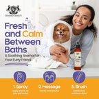 Dog Perfume Spray Long Lasting Happy Jasmine 8 Fl Oz - Dog Calming Spray Scent Mist for Shining Fur, Puppy Cologne, Doggie Deodorant Fragrance Mist Pet Perfume for All Breeds by Gerrard Larriett