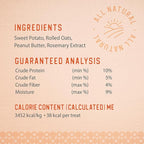 Caledon Farms The Dodo Crunchy Biscuits - Sweet Potato with Peanut Butter 19.5oz, Dog Treats