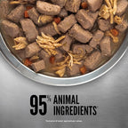 ORIJEN Real Meat Shreds Wet Dog Food Original Stew Recipe 12.8oz Cans (12 Count)