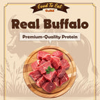 Gootoe Buffalo Dog Treats, Buffalo Bites Stick (Small) 1.5 lb Natural Low-Fat Chews for Training & Rewards, Limited Ingredient, Resealable Bag, Perfect for Small Dogs & Puppies