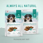 Caledon Farms Plaque Busters with Bacon Dog Treats: Grain Free, Gluten Free, No Additives, Colors or Preservatives, Brown 8 Count (Pack of 1)