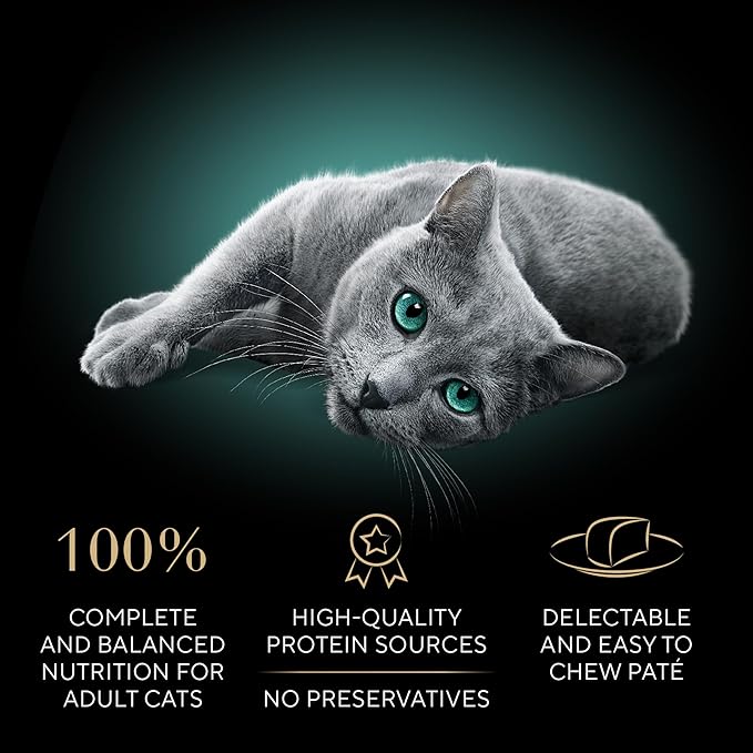 Sheba Perfect Portions Wet Cat Food Pate Savory Chicken Entree and Roasted Turkey Entree Variety Pack, 2.6 oz. Twin Pack Trays (12 Count, 24 Servings) (Pack of 2)