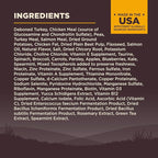 Wellness CORE Puppy Dry Dog Food, Small Breed, Grain-Free, High Protein, Natural, Turkey & Salmon Recipe, (4-Pound Bag)