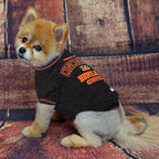 NFL Cincinnati Bengals Dog T-shirt Small. - Licensed Shirt for Pets Team Colored with Team Logos- Premium Stretchable Materials for the comfort of your Dog & Cat
