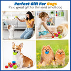 Hungdao 12 Pcs Squeaky Dog Toys Latex Rubber Squeaky Ball Smile Face Emoticon Dog Toys Chewing Interactive Ball Bulk Puppy Lovers Gift for Small Medium Pets Doggie Training (Cute Style)
