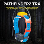 Dogtra Pathfinder 2 TRX Additional Receiver Only Dog GPS Tracker LED Light Blue Collar SmartWatch Compatible Rechargeable Waterproof Free Offline Maps No Monthly Subscription Smartphone Required