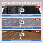 Pet Hair Removal Glove - Magic Brush Electrostatic Mitt for Dogs & Cats, Reusable Grooming Gloves - Dog Hair Remover Tool with 5-Finger Design for Couch, Carpet, Furniture, Laundry & Clothing (Blue)