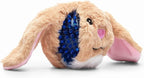 Flourish Pets 2 in 1 Multi-Layer Chew Toy for Active Dogs | Non-Toxic BPA Free Double Stitched Soft Fabric Exterior Dog Toys | Long-Lasting Dog Plush Toys – Bunny 3.5"