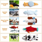 Nocciola Squeaky Dog Toys