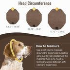 IDOMIK Dog Calming Hoodie No Shake Ear Wraps for Dogs, Quiet Head Covers for Noise Reduction & Anxiety Relief, Dog Ear Covers Muffs Head Wraps for Bath Hematoma Grooming Firework Force Drying