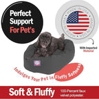 Majestic Pet 24 inch Gray Bagel Dog Bed Products