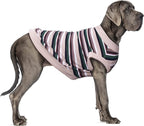 Extra Large Dog T Shirts Clothes Sleeveless Tank Top Vest for Labrador Rottweiler Great Dane, Khaki 9X-Large