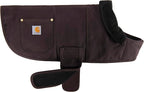 Carhartt Firm Duck Insulated Dog Chore Coat, Durable Weather Resistant Jacket for Cold and Windy Conditions, PFAS Free (Deep Wine), Medium