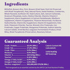 Halo Holistic Cat Food Wild Caught Salmon & Whitefish Formula, Healthy Grains Dry Cat Food, For Sensitive Stomach Support, Kibble for Adult Cats, 6 lb Bag