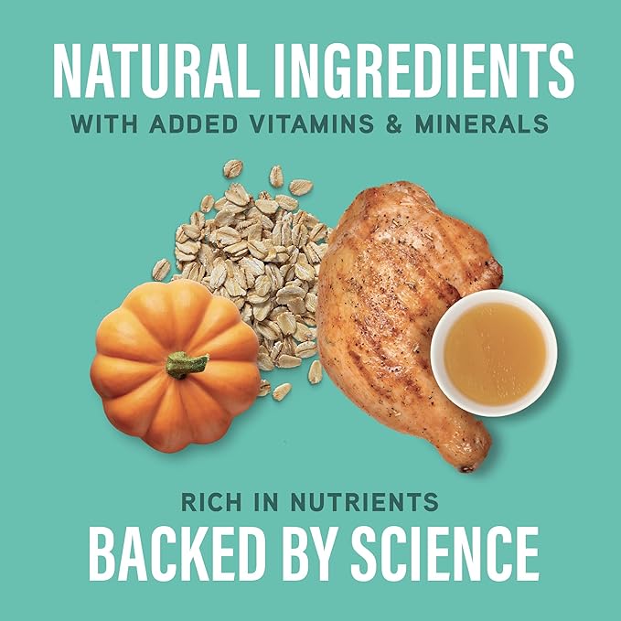 Natural Balance Specialized Nutrition Dry Dog Food with Chicken and Oatmeal for Dogs, Small Breed Digestive & Joint Health, Natural Ingredients with Added Vitamins & Minerals - 12 lbs