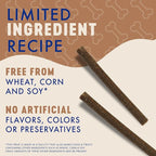 Finley's Chicken & Wild Boar Meaty Sticks Dog Treats, Grain-Free, Soft & Chewy, High Protein, Made in USA, 12 Ounce (Pack of 1)
