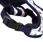 Mile High Life Step in Dog Harness for Small Dogs No Pull, Easy Get on Air Mesh Vest Harness, Adjustable Easy Closures Both Neck and Chest (White, S Chest 13.1"-19.6")