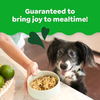 Greenies Smart Topper High Protein Wet Mix-in for Dogs, Chicken, Peas, Apples, and Brown Rice Recipe & Duck, Broccoli, Carrots and Barley Recipe Variety Pack with Whole Grains, 8 Trays of 2oz.
