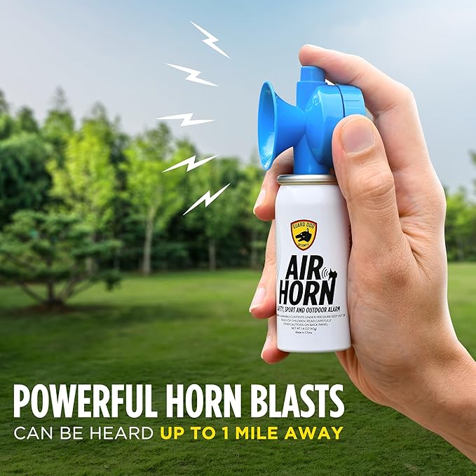 Dog Bark Deterrent Device, Air Horn for Dogs, Loud Blow Horn for Dog Training & Behavior Redirection, Barking Stopper, Jumping, Fighting, and Chasing, Humane Anti Barking Device for Dogs