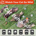 Agape Natural Cat Toys, 100% Catnip & Silvervine Filled, Interactive Chew and Kicker Balls for Indoor Cats, Enrichment and Teeth-Cleaning Fun for Bored Cats and Kittens, 2 Pack Crinkle Cat Toys