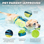 Outward Hound Standley Sport Dog Life Jacket, High-Performance Ripstop Dog Life Vest for Swimming, Boating, and Water Safety, XS, Green