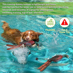 Archerest Dead Duck Dove Pheasant Dummy Bumper Toys for Waterfowl Hunting Retriever Dog Training, Floating Mallard Dummy Trainer Outdoor Soft Durable Realistic Fowl