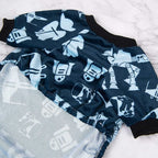 CuteBone Small Dogs Outfit Soft Puppy Onesies Pjs Dog Pajamas Pet Coat Cat Apparel Comfy Doggie Jumpsuit Bodysuit for All Seasons P47XS