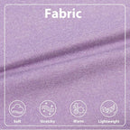 Fleece Sweater for Smalll Dogs - Purple, M - Pullover Vest | Stretchable Warm Sweatshirt, Lightweight Winter Jacket for Free Movement,Seasonal Dog Clothes,Shih Tzu, Papillon