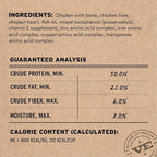 Vital Essentials Freeze-Dried Raw Chicken Meal or Mixer Dog Food Crunchy Mini Nibs, 14 oz