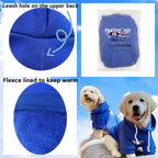 ChoChoCho Stylish Streetwear Blue Dog Sweatshirt Tracksuits, Cats Hoodies, Dog Outfit for Cat Puppy Small Medium (4XL)
