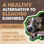 Mighty Paw - Beef Gullet Sticks for Dogs (6 Inch - 30 Pack) | Premium Beef Esophagus Treats. Gullet Sticks, Ideal for Large and Small Breeds Teething and Light Chewing. Rawhide Free, Bulk Dog Chews
