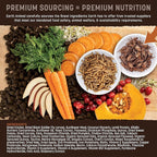 Earth Animal Wisdom Air Dried Dog Food - from The Soil Recipe Premium Natural Dry Dog Food for All Adult Breeds - 2 Lbs Bag