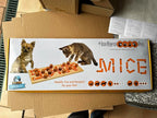 MICE - Cat and Dog Treat Puzzle, Interactive Wooden Toy for Cats and Dogs - Puzzle Feeder for Mental and Physical Exercise, Enhances Natural Instincts
