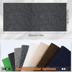 Cat Scratch Furniture Protector - 118" x 17" Trimmable Self-Adhesive Cats Claws Scratch Pads, DIY Cat Climbing Couch Protector for Scratch Post Cat Tree Replacement Indoor (Dark Gray)