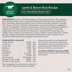 Natural Balance Limited Ingredient Adult Dry Dog Food with Healthy Grains, Lamb & Brown Rice Recipe, 12 Pound (Pack of 1)