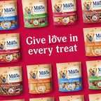Milo's Kitchen Homestyle Dog Treats, Chicken & Apple Sausage Slices, 18 Ounce, High Protein, No Artificial Flavors