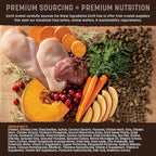Earth Animal Wisdom Air Dried Dog Food - Chicken Recipe Premium Natural Dry Dog Food for All Breeds & Ages - 8 Lbs Bag
