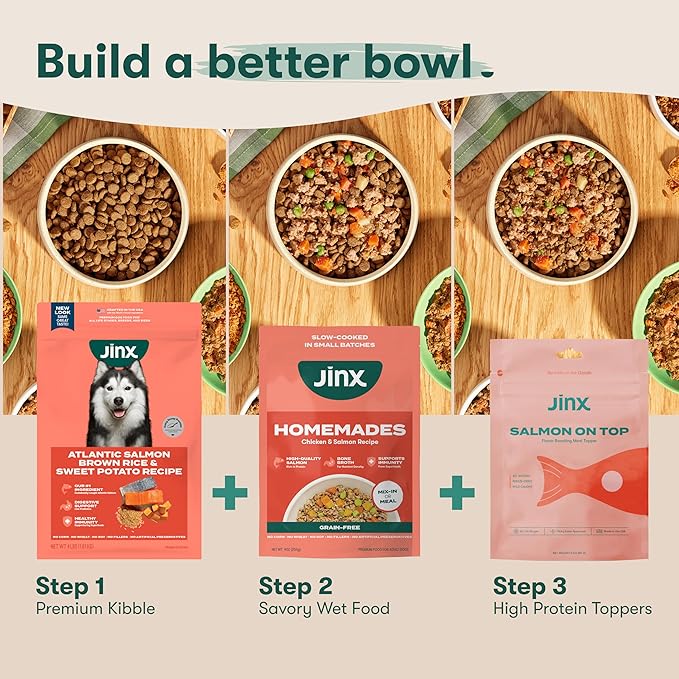 Jinx Premium Grain-Free Dry Dog Food, for All Lifestages - Grass-Fed Lamb, Sweet Potato & Carrot Dog Food with Superfoods for Immune Support & Probiotics for Digestive Support - No Fillers - 23.5lb