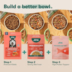 Jinx Premium Grain-Free Dry Dog Food, for All Lifestages - Grass-Fed Lamb, Sweet Potato & Carrot Dog Food with Superfoods for Immune Support & Probiotics for Digestive Support - No Fillers - 23.5lb